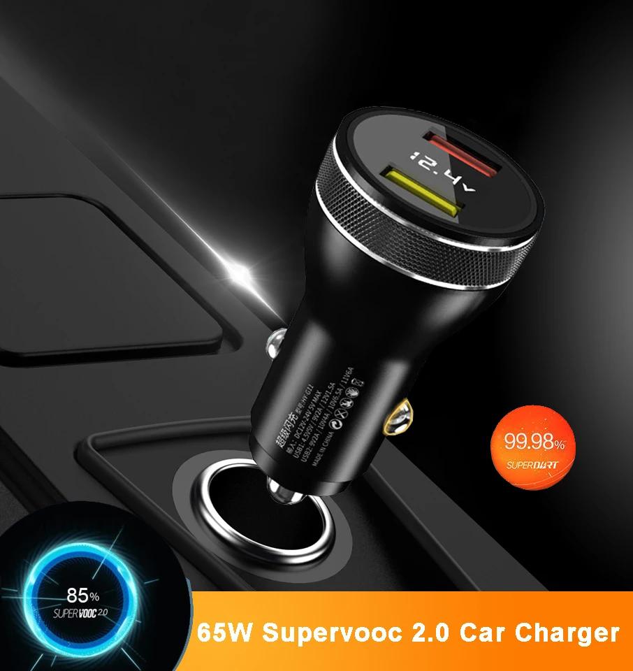 65W SUPERVOOC 2.0 SuperDart + 22.5W    OPPO ã X3 Pro Reno 6 Realme GT  GT Neo X50 8 Pro 6.5A ̺